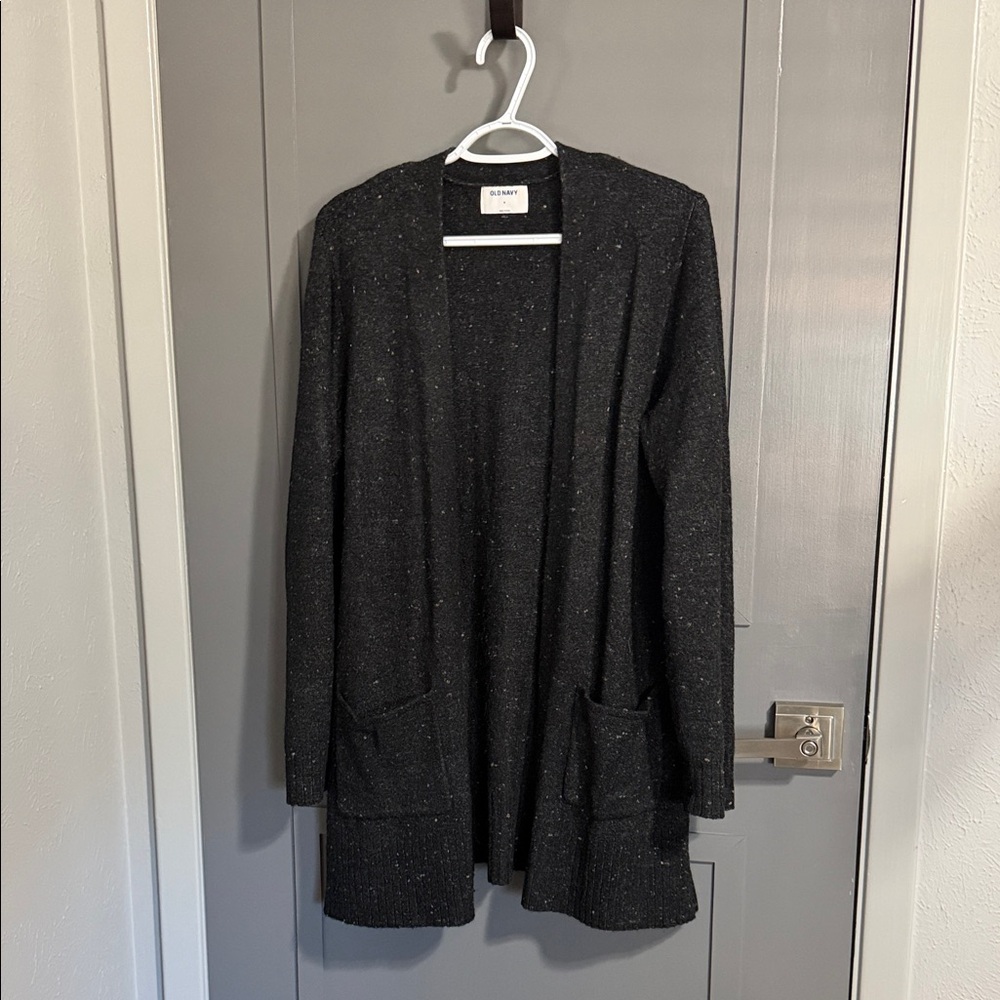 Old Navy Black Open Front Cardigan